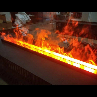 Factory Price 40" 3D Electric Fireplace Insert with Remote Control and Steel Construction for Modern Household Use