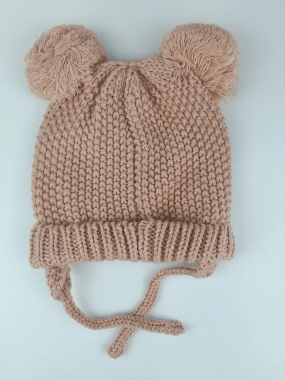 2024 baby girl and baby boy  child children's spring autumn winter Solid knitted hat and knitted infinity scarf