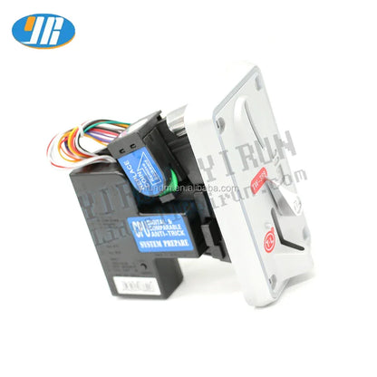 Factory Price TW-389 High Electronic Coin Acceptor 12V LED Crane Machine Plastic Coin Pusher Front Insertion Amusement Board