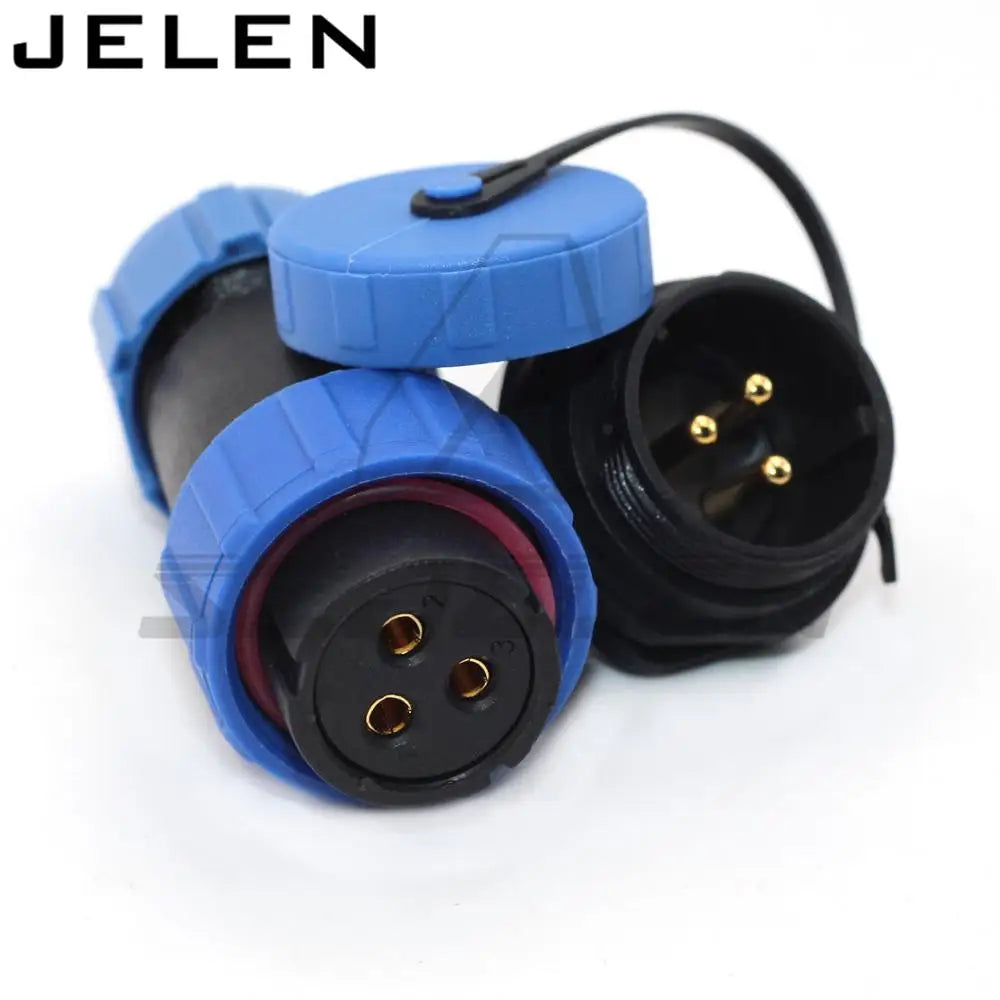 SP21  LED cable connector 3pin Female plug  male socket, Inversion waterproof  Connector,IP68
