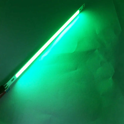 COOLEEON 200*10mm DC12V LED COB Light Strip 10cm 10W Lamp Blue Green Red Warm Cool White Color LED Bar Lights 100mm 12V COB Bulb