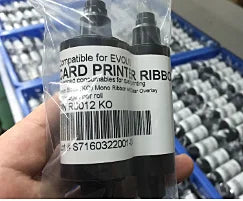 Primacy RCT000 UV Ribbon Bule/Green/Red Color-1000 Images compatible for Zenius Primacy Elypso ID Card Printer