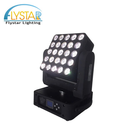 Party Crazy Hour Magic Panel 25Pcs 5x5 Pixel RGBW 4in1 LED Matrix Blinder Beam Light