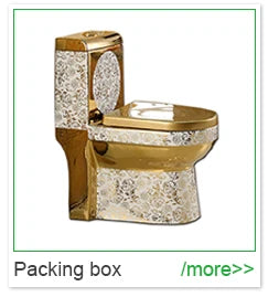 Hot Sale Golden Plated Hand Wash Basin Round Bathroom Gold Ceramic Sink for Home