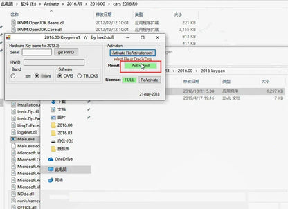 10PCS 2021.11/2020.23 Multidiag Pro TCS DS/ACTM OBD2 Diagnostic Tool 2017.R3 With Keygen /2018.R0 For TCS  For Multi Cars Trucks