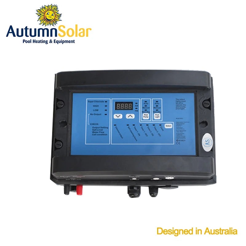 Australian Factory High Quality 30g Digital Automatic Dosing Chlorine Pool Water Salt Chlorinator with Salt Cell