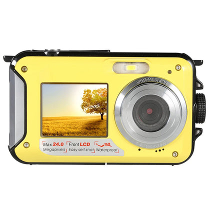 Dc-16 Professinal Double Tft-Lcd Dual Screen Camera 16X Digital Zoom Waterproof Camera 5.0Mega Pixels Digital Camera
