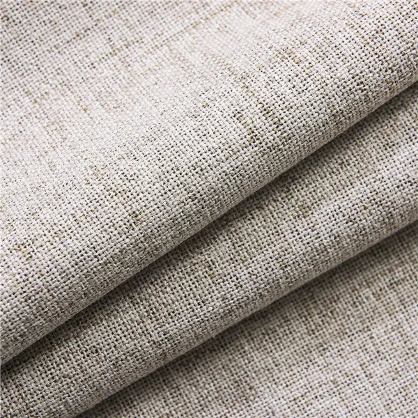 Plaid 100% Blackout Curtain For Living Room Darpe Faux Linen Curtains for Bedroom Rideaux Window Customized Cortina