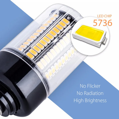 LED E27 High Lumen Candle Lamp E14 Power LED Corn Light 28 40 72 108 132 156 189leds AC 85-265V Smart IC LED Bulb Pendant Lights