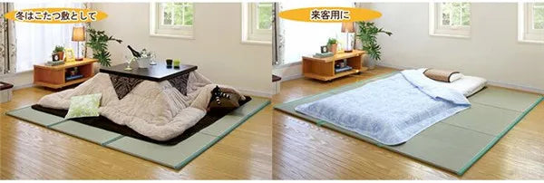 Folding JapaneseComfortable  Tatami Mattress Mat Rectangle Large Foldable Floor Straw Mat For  Sleeping Tatami Mat Flooring