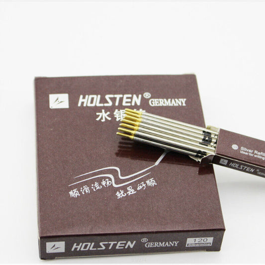 Holsten Germany Silver Refill Pen with Metal Hold Use for Shoe Material Working by PDG ibma