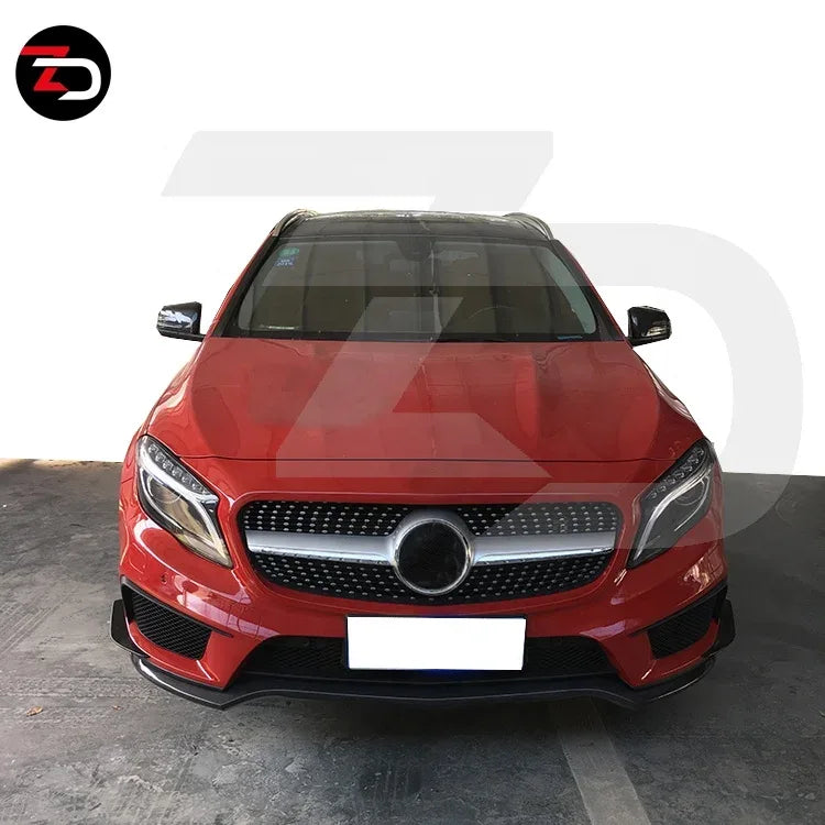 Factory Price PP Plastic GLA45 STYLE Front Bumper Rear Bumper GLA180 GLA200 GLA250 Body Kit for GLA Class X156