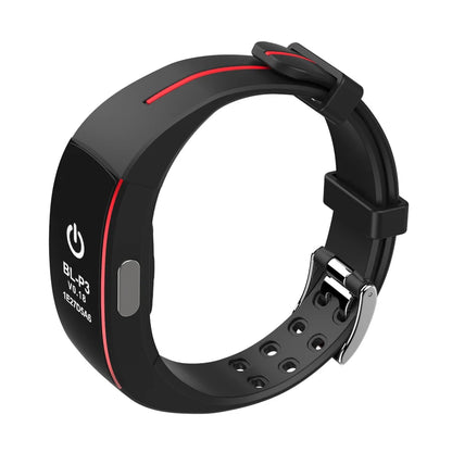 P3 Smart Bracelet ECG PPG Blood Pressure Heart Rate Monitor IP67 Waterproof Pedometer Activity Fitness Tracker