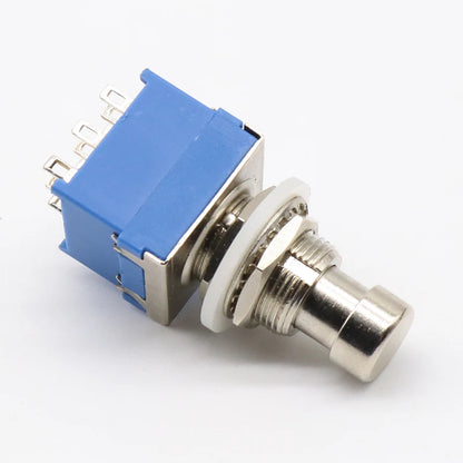 3PDT 9 pins Guitar Effects push button Switch foot pedal switches guitar switch