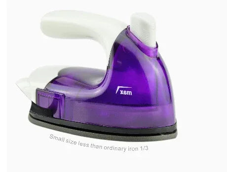 110-220V 20W super mini travel portable electric iron for business travel spray water type Non-stick coating soleplate