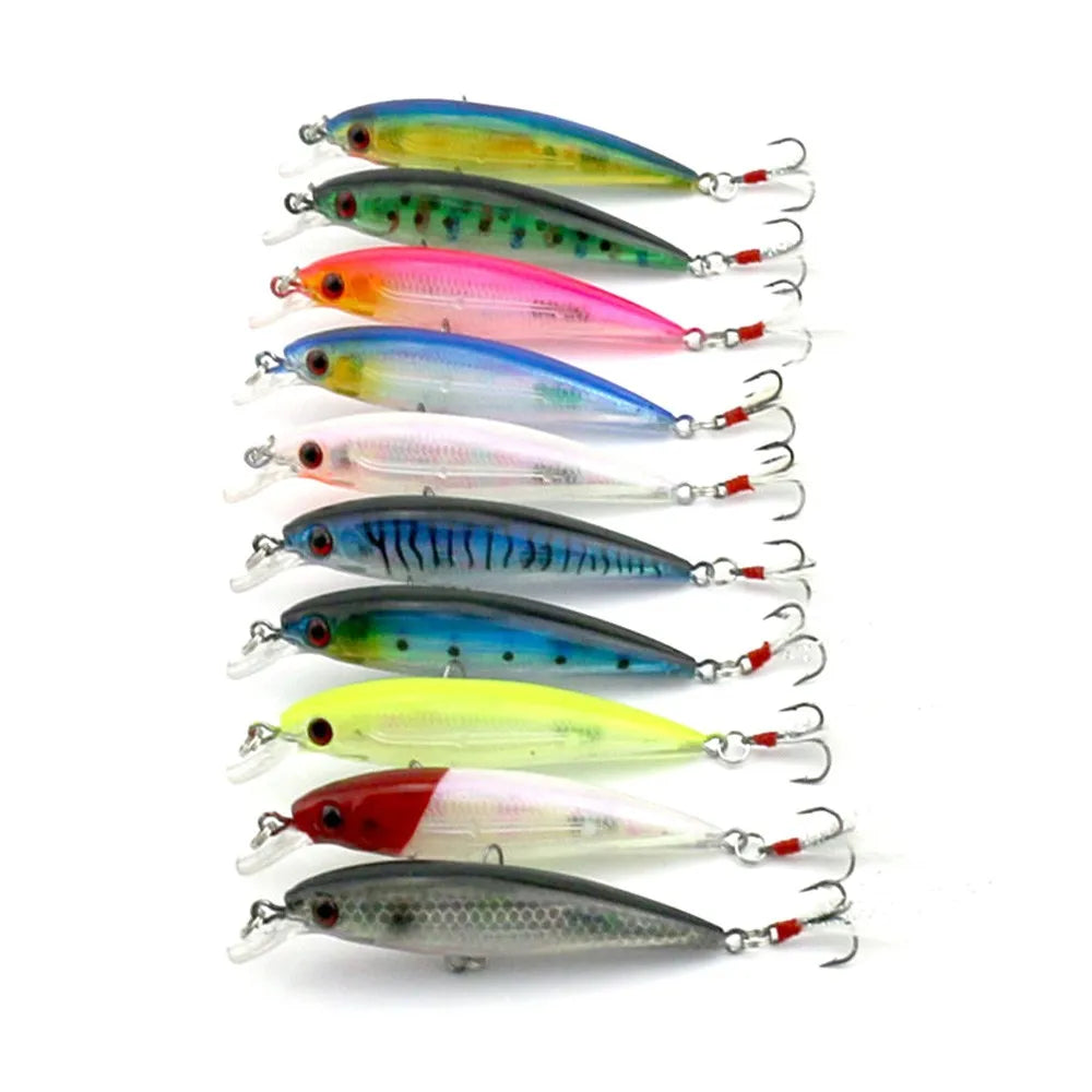 10.5CM/9.5G Saltwater Minnow Lure  Fishing Lure 0.5-1.5M Sinking Bait