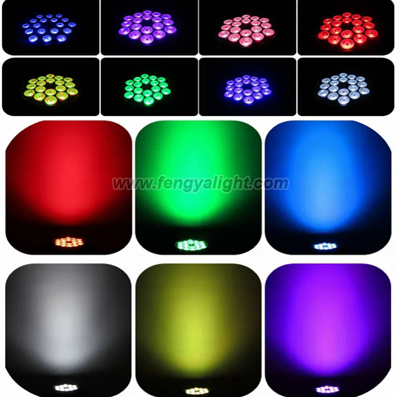 Good Quality Waterproof Outdoor RGBW 18x10W LED Par 64 Can