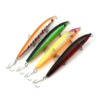 Hengjia 3d Eyes Hard Body 5cm Small Minnow Flying Fishing Lure
