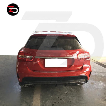 Factory Price PP Plastic GLA45 STYLE Front Bumper Rear Bumper GLA180 GLA200 GLA250 Body Kit for GLA Class X156