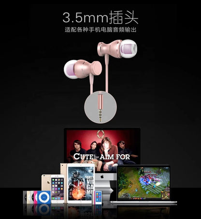Top Seller Wired Stereo Sport Earphone /Earbuds/ Headset /Headphone TPE Wired Earphone