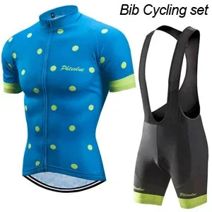 Pro Cycling Jersey Set Men Cycling Set Outdoor Sport Bike Clothes Women Breathable Anti-UV MTB Bicycle Clothing Wear Suit Kit