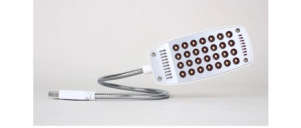 MeeToo 28LEDs reading lamp LED USB Book light Ultra Bright Flexible 4 Colors for Laptop Notebook PC Computer 1Pcs New Arrival