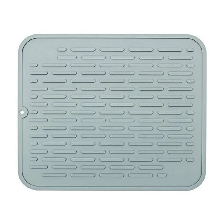 Silicone Dish Quick Bar Drying Dining Table Bath Mat Custom Logo Foldable Kitchen Large Microfiber