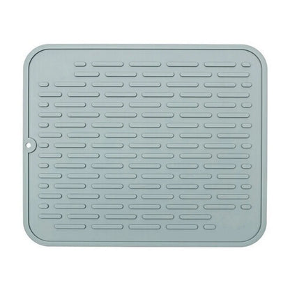 Silicone Dish Quick Bar Drying Dining Table Bath Mat Custom Logo Foldable Kitchen Large Microfiber