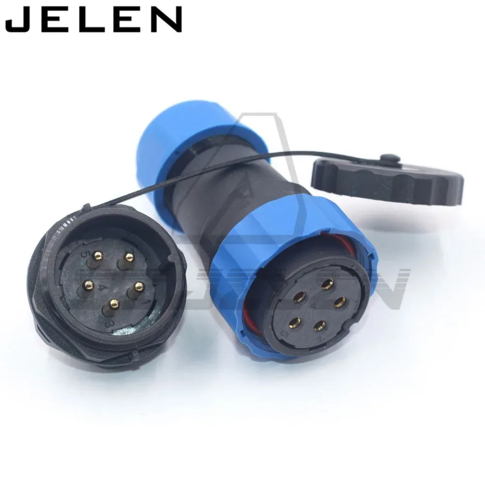 SD28  waterproof connector 2 3 4 5 6 7 9 10 12 14 16 19 22 24 26pin power cable  wire connectors SP28 plug and socket IP68
