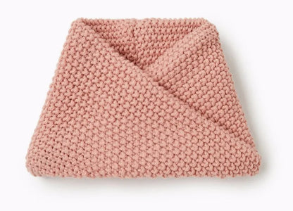 2024 baby girl and baby boy  child children's spring autumn winter Solid knitted hat and knitted infinity scarf