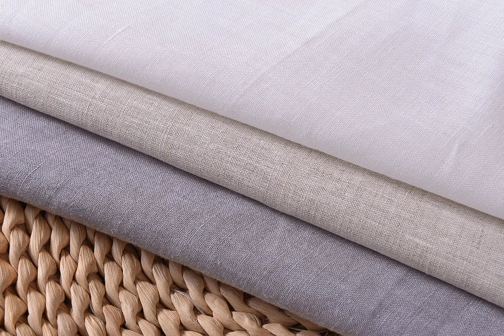 145gsm Wholesale Supplier for Sofa Shirting Clothing Dress 100 Percent Manufacturer 100% Natural French Pure Linen Fabric