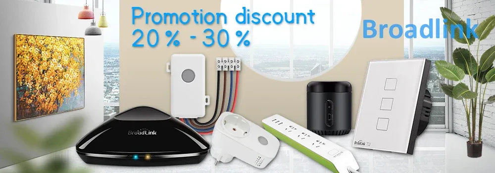 Broadlink Original RM Mini 3 WiFi+IR Smart Home APP Remote Control for Alexa Google Home IFTTT WiFi+IR+4G Wireless APP Broadlink