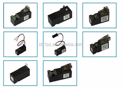 Mini 10MM Solenoid Valve for Sock Machine Wire Connector Type DC6V Small Nylon Sock Pilot Structure Manual Power by PDG ibma