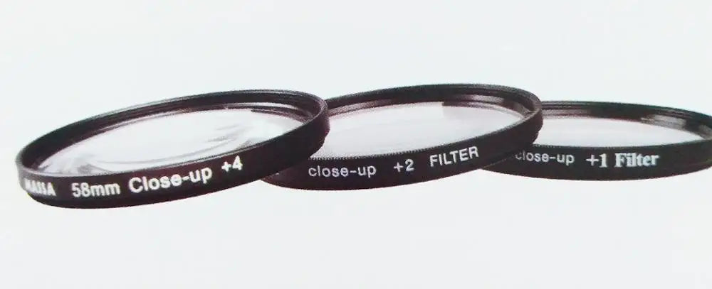 Photographic Equipment Digital Camera Accessories Optical Glass 77mm Camera Lens  Macro Close-up +1+2+4+8+10 Filter