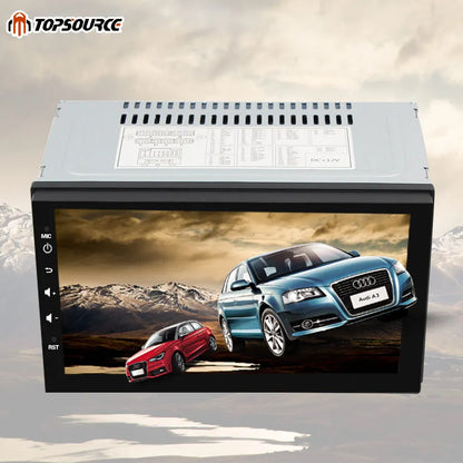 Universal 7 Inch 2din Car Radio 2 Din Android 8.1 1G/16G Gps Navigation Wifi BT ADAS  Capacitive Screen Quad Core