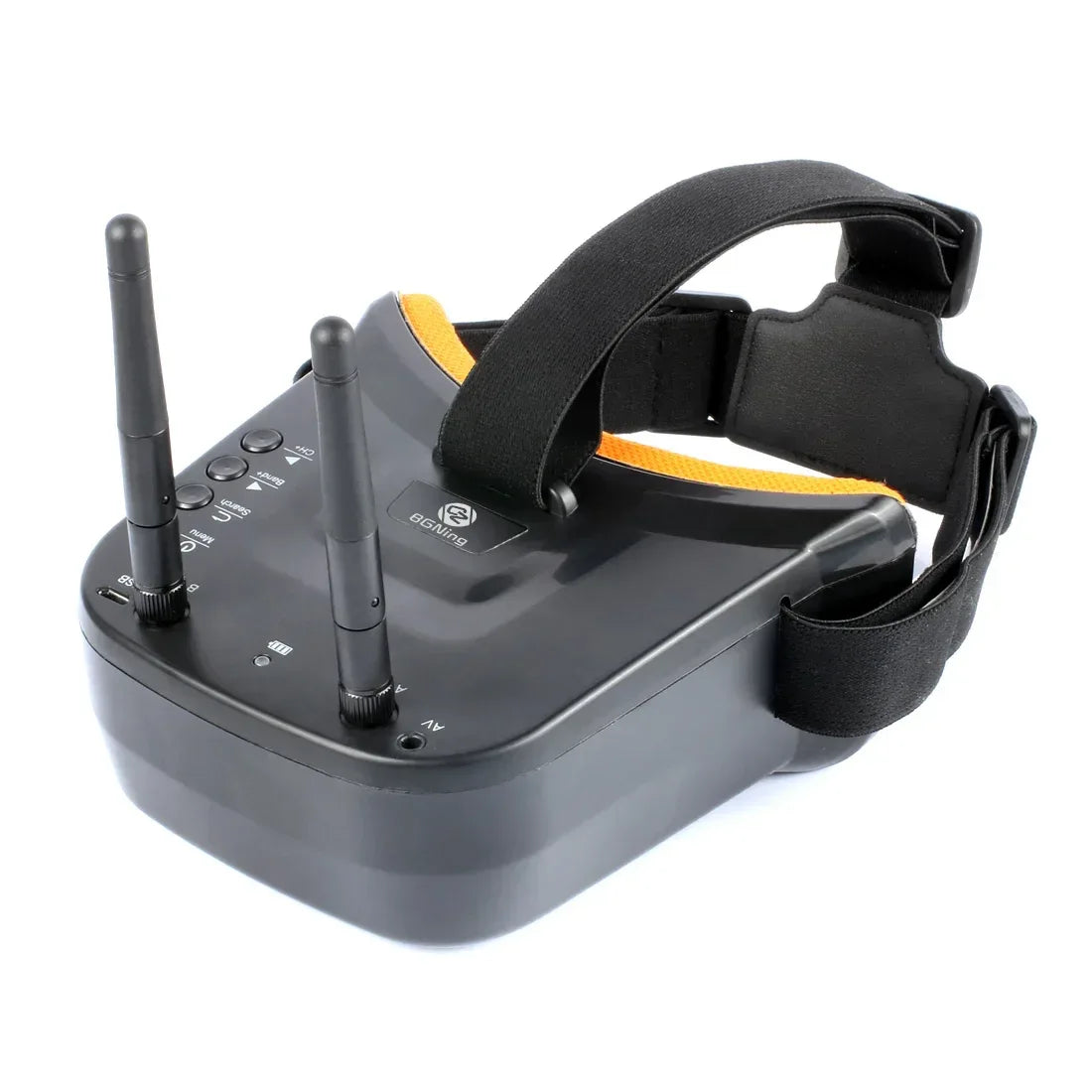BGNing FPV Goggles 3inch 480 x 320 Display Double Antenna 5.8G 40CH Built-in 3.7V 1200mAh Battery for RC Racing Plane Quadcopter
