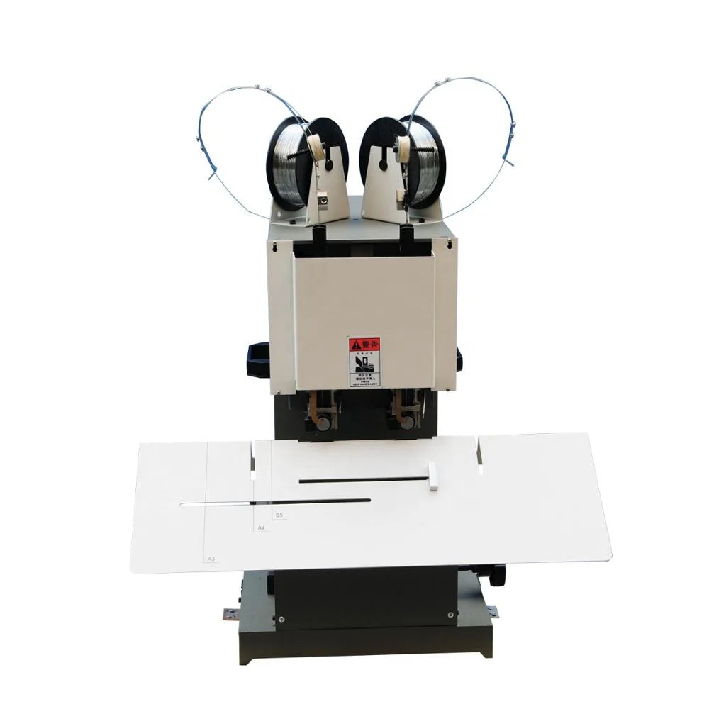 Automatic Spiral   Wire Stitching Machine Book Binding Machine  Two Head