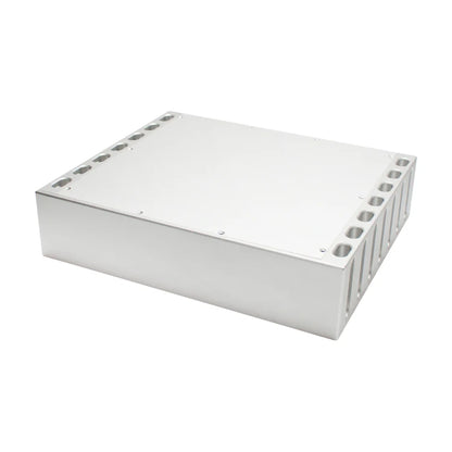 KYYSLB 430*358*100MM Amplifier Chassis Class a DIY Box CNC Enclosure All Aluminum Alloy Sound Audio Speaker Amplifier Case Shell