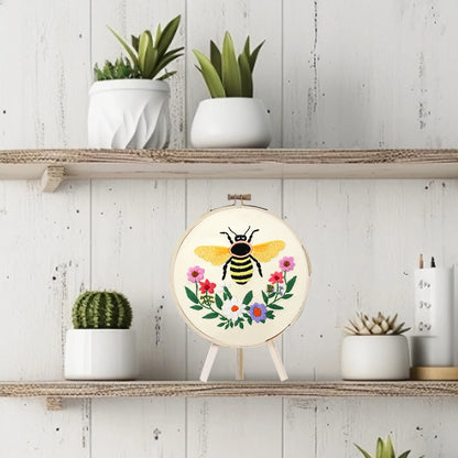 Factory DIY Cosmic Honey Practice Embroidery Set for Beginners Semi Finished Handmade Cross Stitch Decoration Crafts