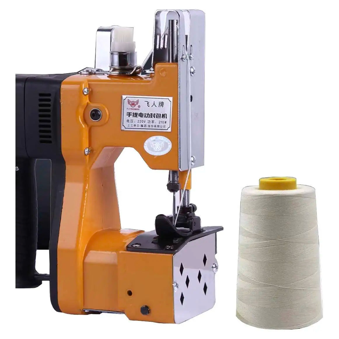 High-Speed Portable Electric Sewing Machine Beverage Plastic Packaging-Semi-Automatic Woven Rice Bag Sack Sealing Machine Easy