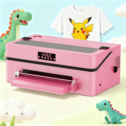 Haolic XP600 A3 DTF Printer for High-Quality T-Shirt Printing - US Warehouse Roll-to-Roll System for T-Shirt Transfers