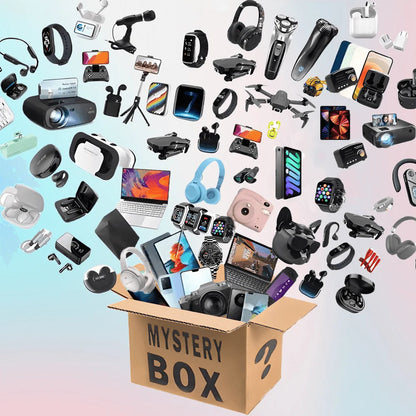 Lucky Electronics Vintage 3C Digital Electronic Lucky Box for Present Sweet Surprise Lucky Mysterious Mystery Box