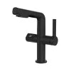 Temperature Display Bathroom Faucet Black Basin Washbasin Hot and Cold Water Faucet