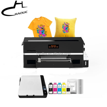 Black Friday XP1 Pro Full Automatic DTF Printer With XP600 Printhead and Auto Clean System for Custom Apparel Printing