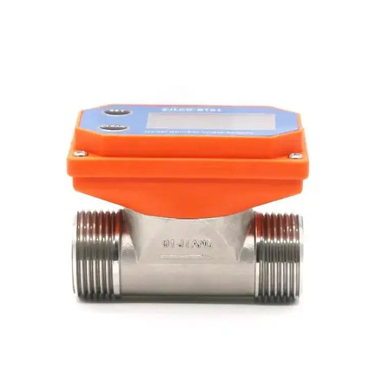 2" Dry Battery Stainless Steel Electronic Digital Display Flowmeter DN50 Water Flow Sensor for Farm/Garden Irrigation by PDG ibma