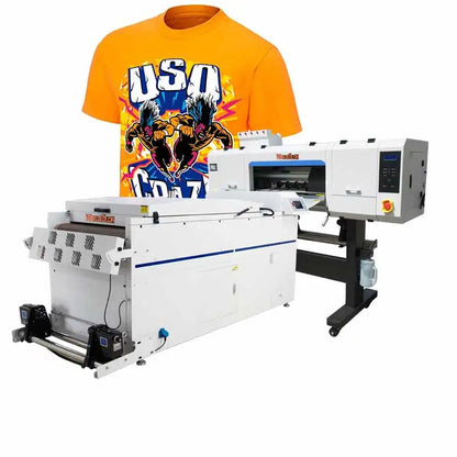 Factory Direct Sale 4 Head I3200 Digital DTF Printer 60cm T-shirt DTF Printing Machine Shake Powder DTF Printer