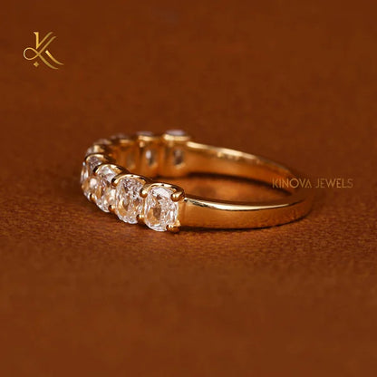 Lab Grown Diamond Wedding Band | Sparkling Couples Ring | Elegant Symbol of Eternal Love Jewelry