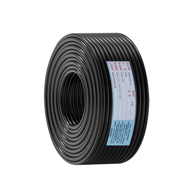 Customization Double Shielded Oxygen-free Copper RG6 Coaxial RF Cable Home HD Set-top Box TV Video Cable