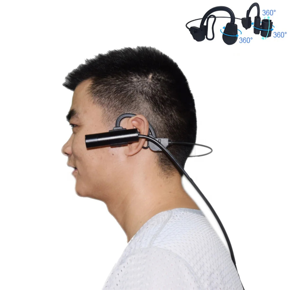 Ears Hanging UVC MJPEG/YUY2 1080P Android IOS OTG External USB Camera TYPE-C Micro for Helmet Equipment Lipstick Cam