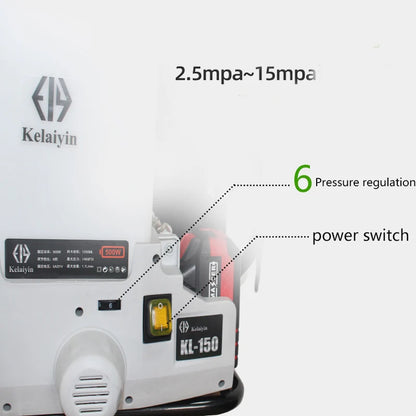 2025 High Quality 21V Li-Ion Battery Industrial Grade Brushless Motor 4000PSI Airless Paint Sprayer Electric Portable Spray Gun